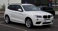 BMW_X3_M-Sportpaket_(F25)_–_Frontansicht_(1),_1._Mai_2012,_Düsseldorf.jpg