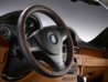 Interior trim, Red Brown Figured Eucalyptus wood - Steering wheel with wood ring insert - 2.JPG