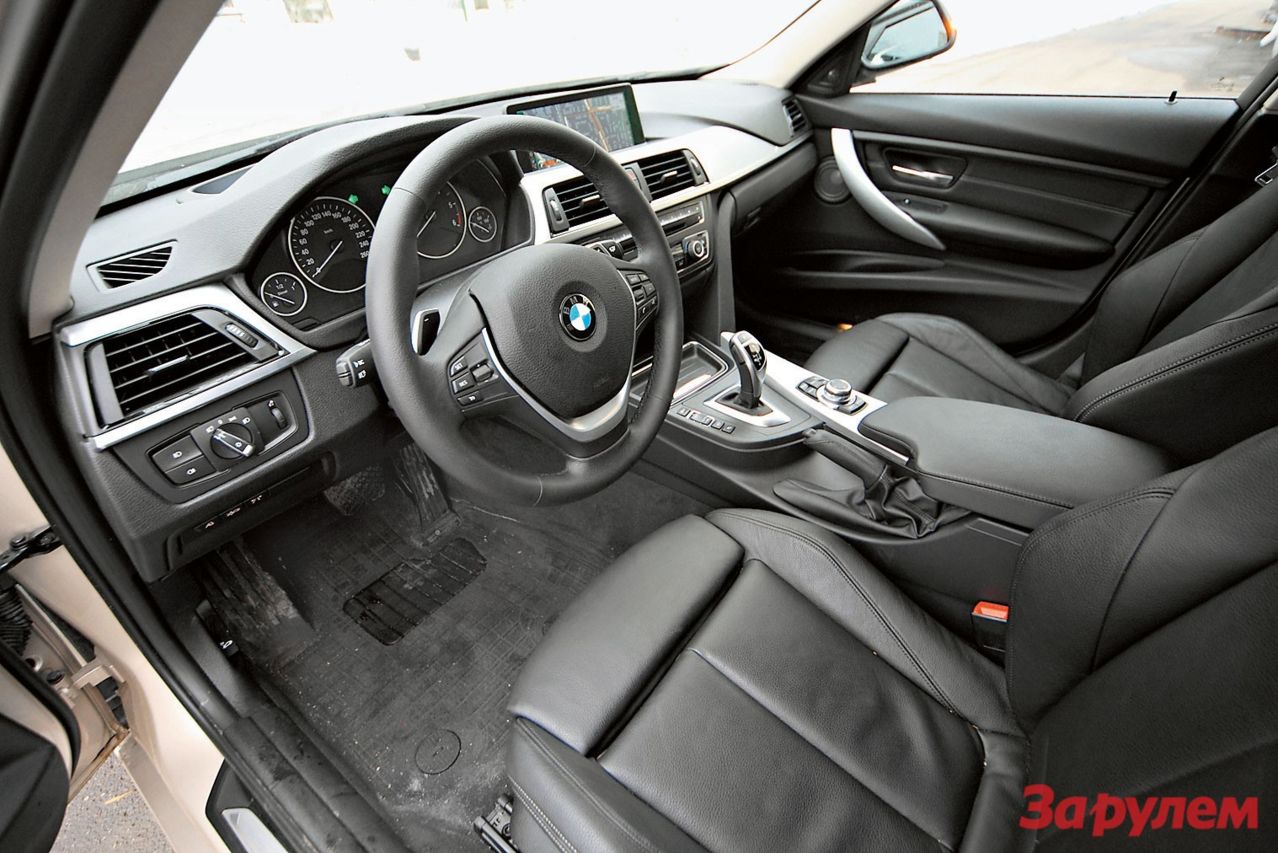 BMW 320d за рулём