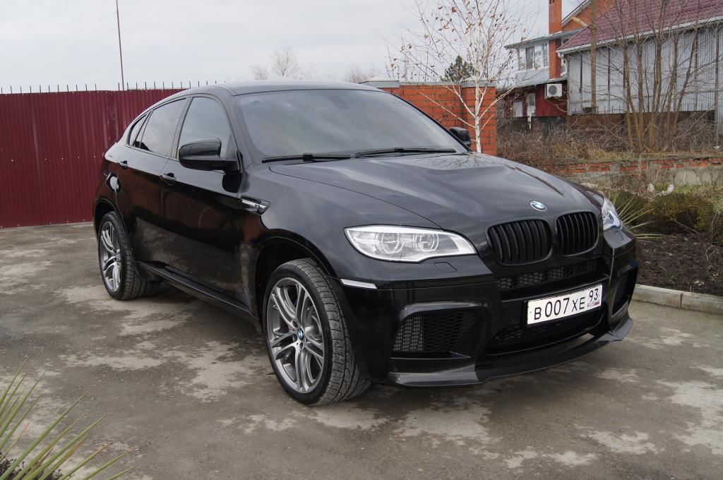 BMW x6m тонированный