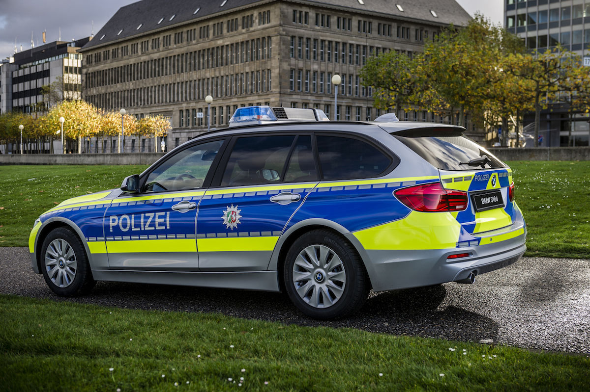 BMW m5 Polizei