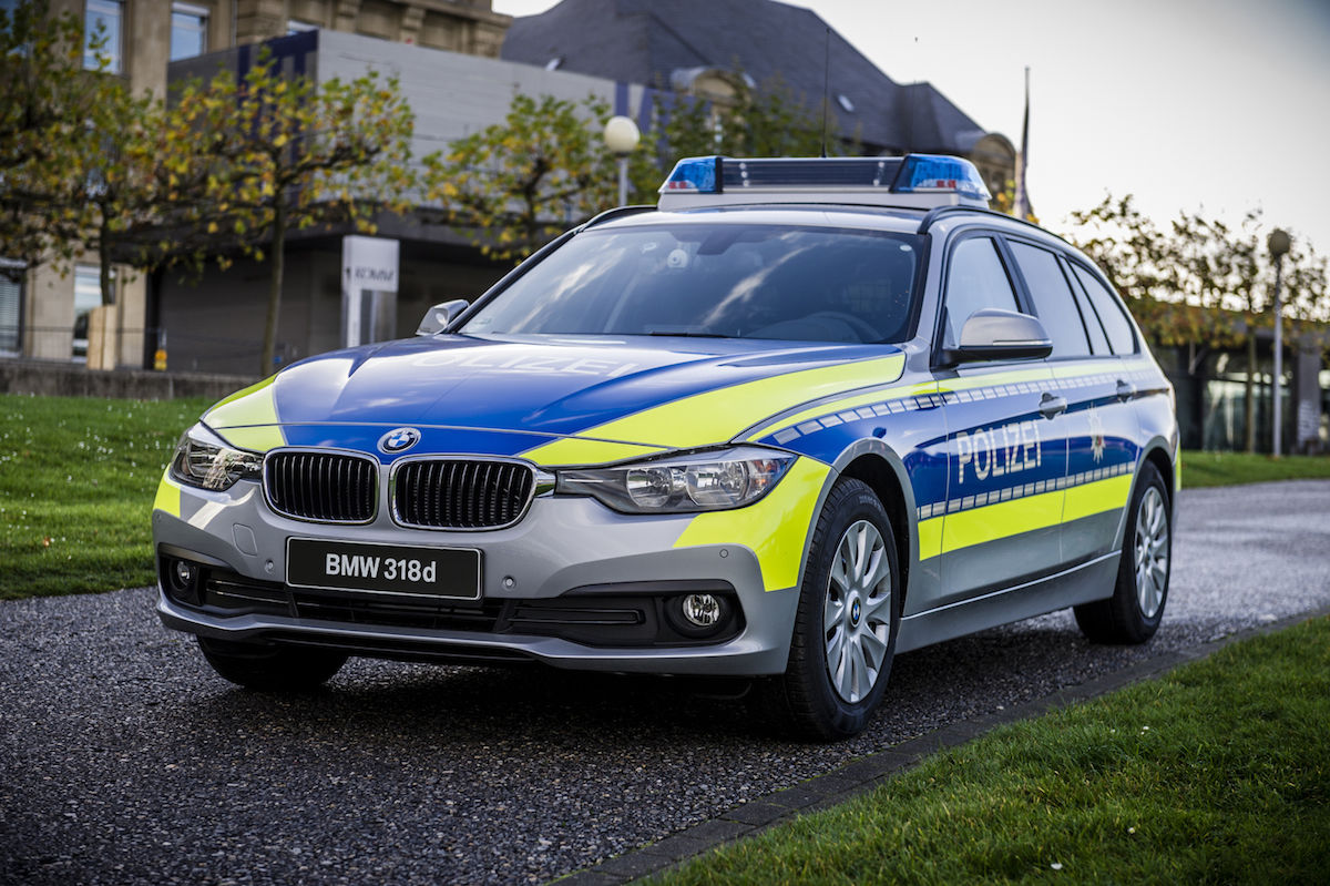 BMW x6 Polizei