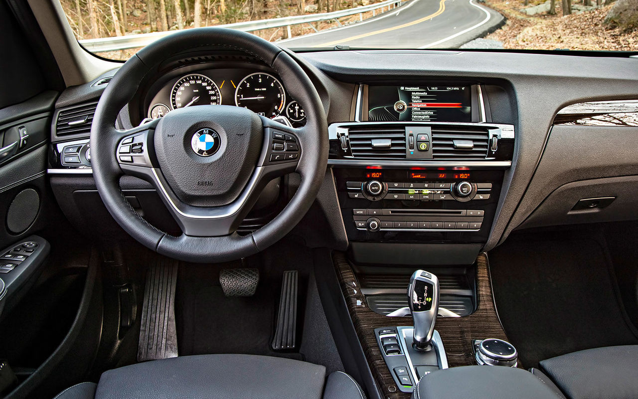 BMW x3 салон