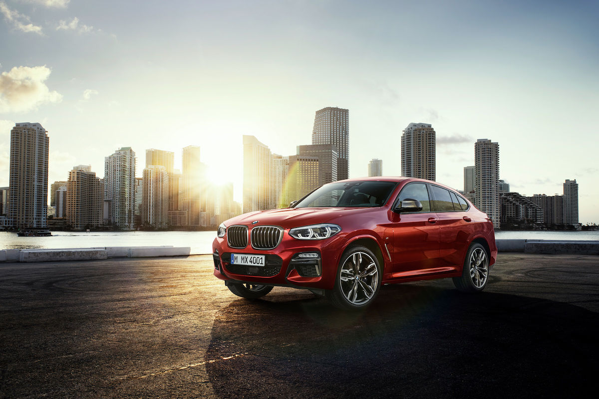 The new BMW X4 xDrive M40d