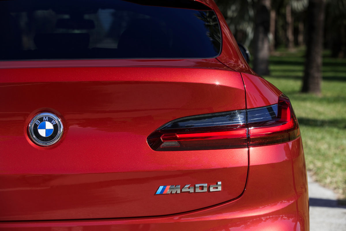 The new BMW X4 xDrive M40d