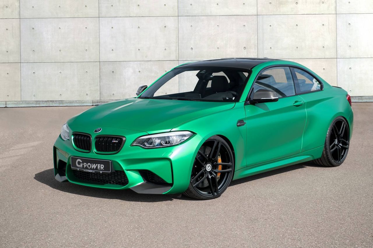 Green BMW Tuning