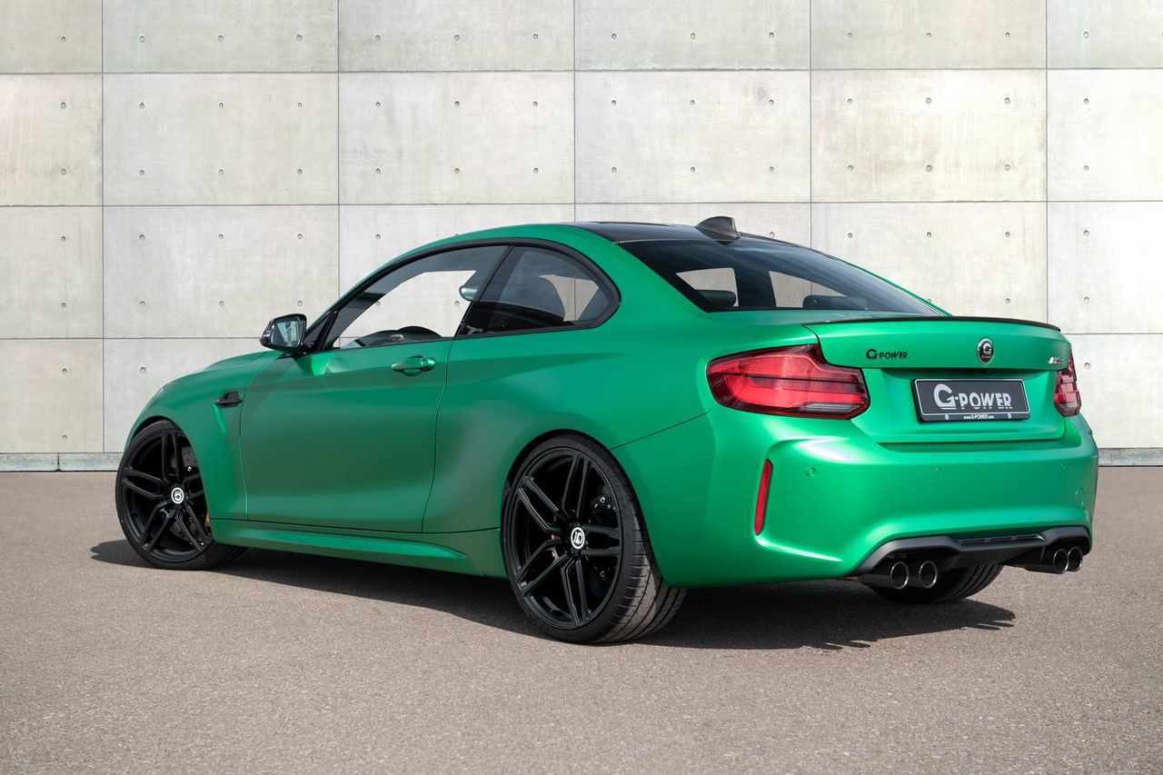 Green BMW Tuning