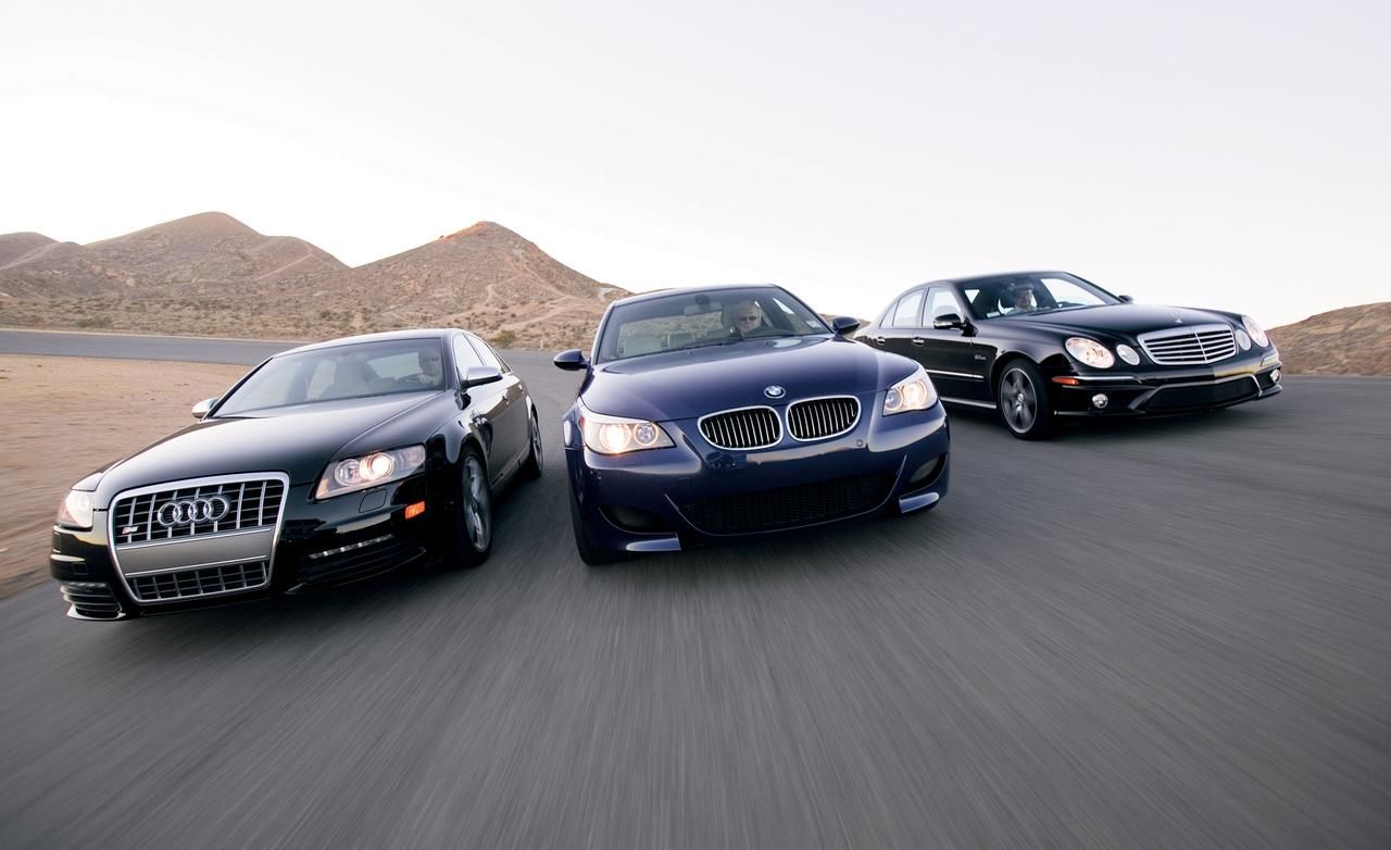 Немецкие автомобили купить. BMW m5 vs Audi. Мерседес Ауди а5. Mercedes Benz BMW Audi. БМВ Мерседес и Ауди р8.