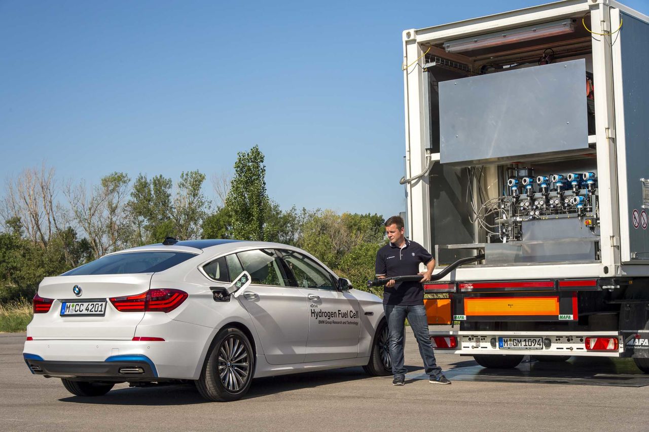 BMW i8 hydrogen fuel Cell двигатель