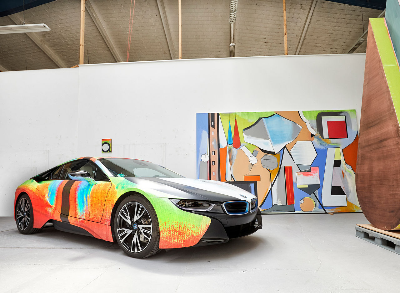 BMW i8 Art car