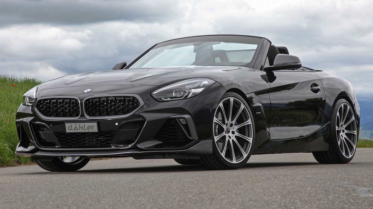 BMW z4 Black Coupe