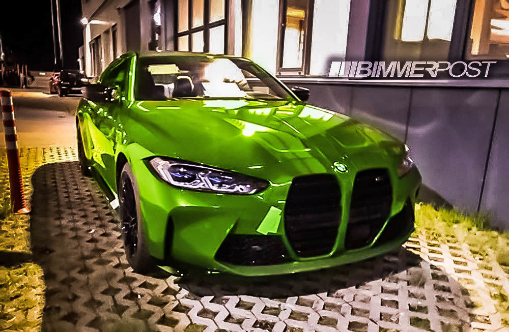 BMW m4 g82 Green