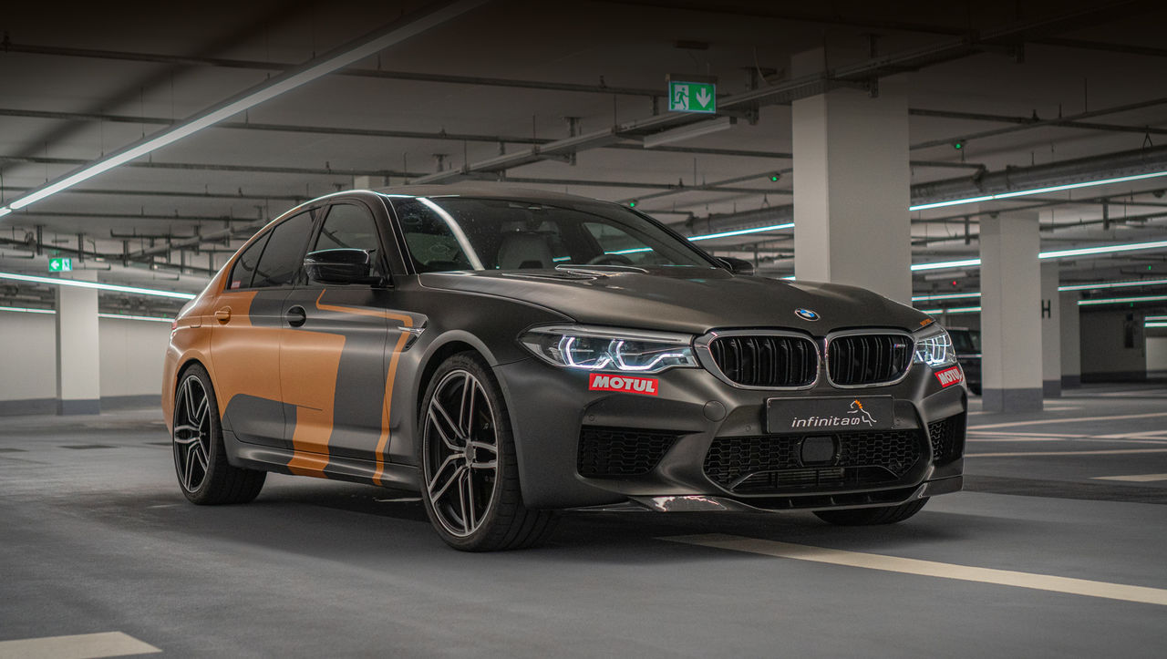 Реклама BMW m5 f10