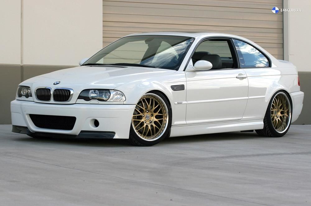 bmw m3 e46 csl white