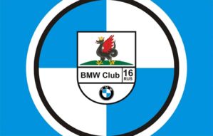 BMW 16 club флаг
