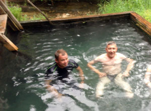 Горячие родоновые источники. Дзелинда