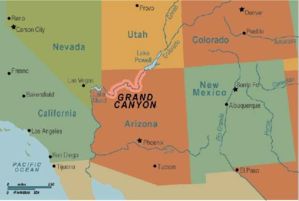 Grand Canyon map1