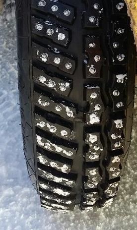 Тренировочный шип на Michelin SNOW-ICE GE