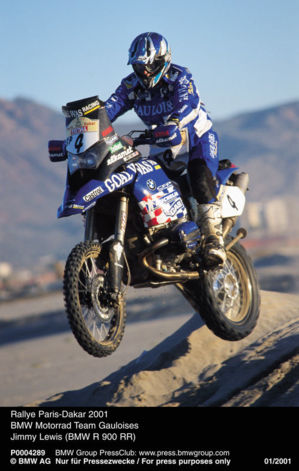 paris dakar 2001 jimmy lewis r900rr