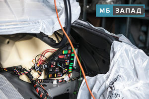 Установка на BMW 6-series комплекта открытия багажника ногой "Smart Open"