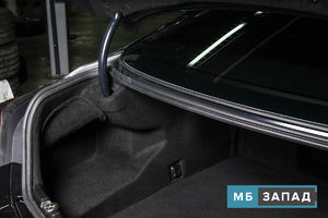 Установка на BMW 6-series комплекта открытия багажника ногой "Smart Open"
