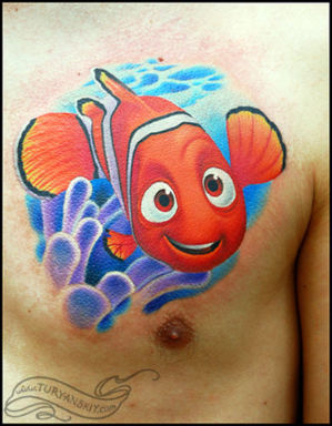 clown fish tattoo 5