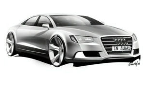 Audi А8 - концепт кар.