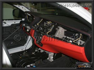 BMW X6 E71 Красный салон + карбон