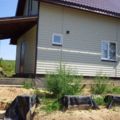 дом с фундаментом под веранду