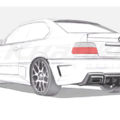 Эскиз BMW-M3 Wolf